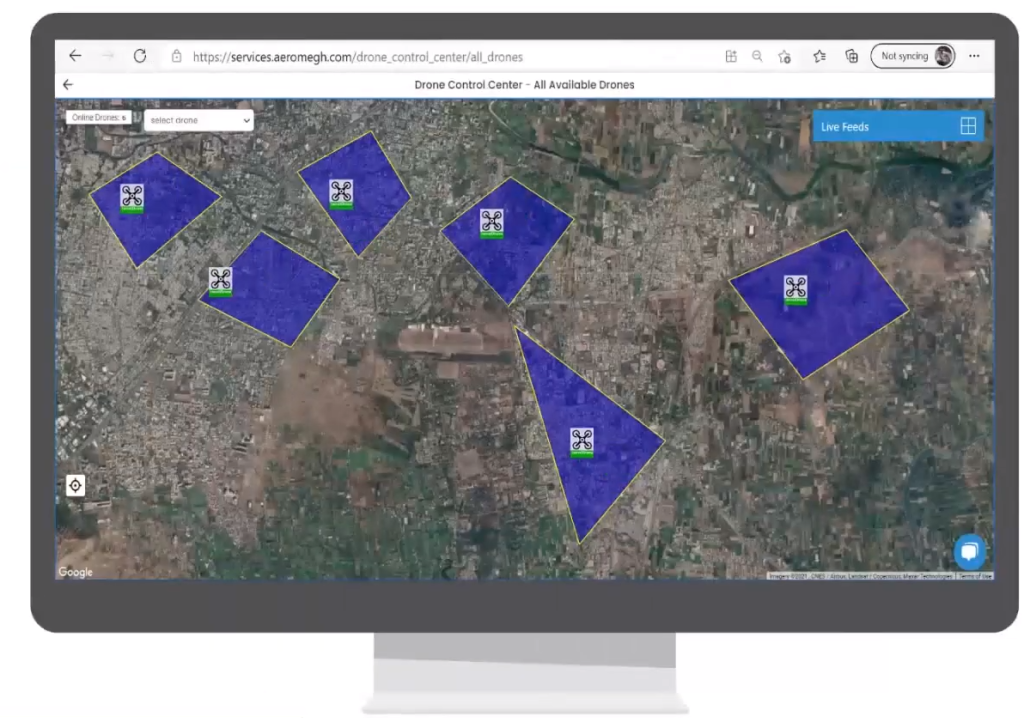 Drone-Tracking-AeorMegh